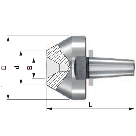 Medbringarstift form C, -Ø  20mm