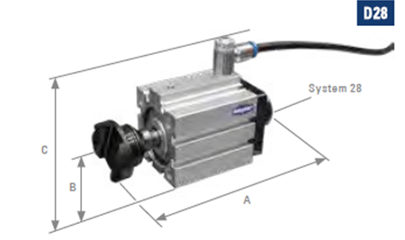 Pneumatisk tving XL,